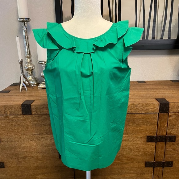 J. Crew Tops - J. CREW | Ruffle Neck Top